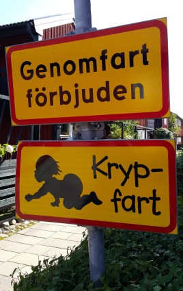 Sicherheit wird v.a. für Kinder groß geschrieben (Bild: "Würmchen-Geschwindigkeit")