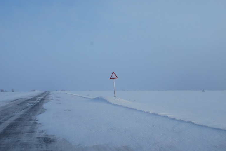 Dieses Mal Schnee- und keine Sandwüste
